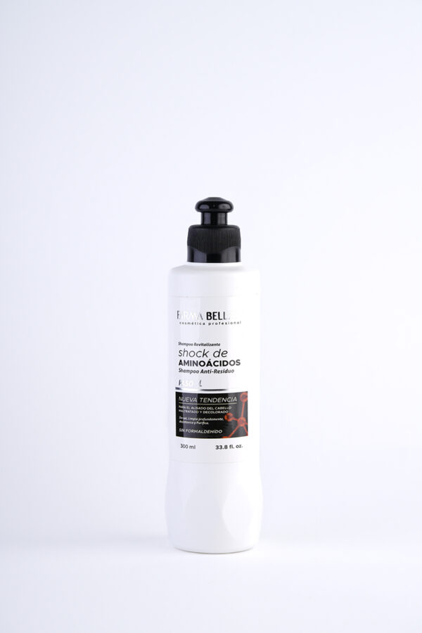 Shock de aminoácidos shampoo antiresiduo paso 1