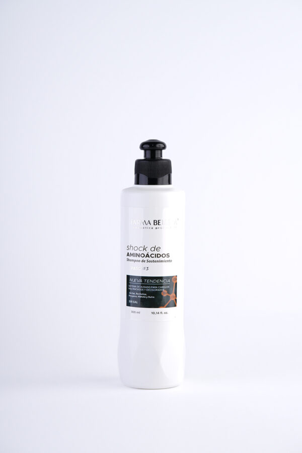Shock de aminoacidos shampoo de sostenimiento paso 3