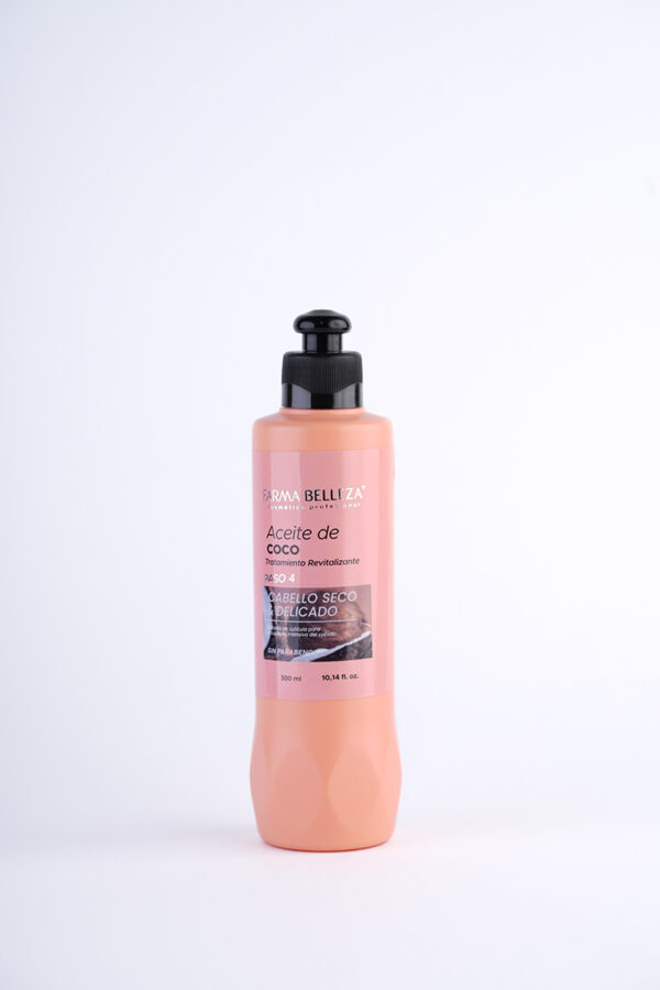 Aceite de coco tratamiento revitalizante paso 4