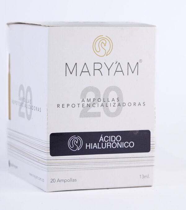 AMPOLLETA ÁCIDO HIALURÓNICO HIDRATACIÓN